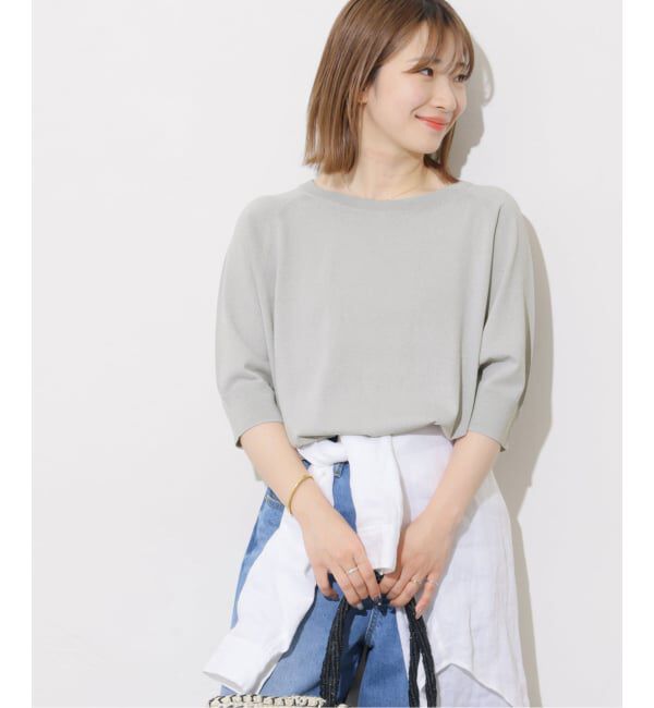 JOURNAL STANDARD relume「《WEB限定追加》接触冷感 / ウォッシャブルクールドルマンプルオーバー」|ニット・セーター|