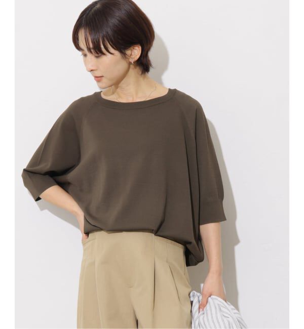 JOURNAL STANDARD relume「《WEB限定追加》接触冷感 / ウォッシャブルクールドルマンプルオーバー」|ニット・セーター|
