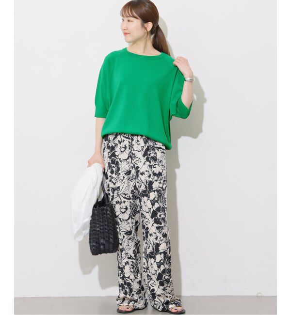 JOURNAL STANDARD relume「《WEB限定追加》接触冷感 / ウォッシャブルクールドルマンプルオーバー」|ニット・セーター|
