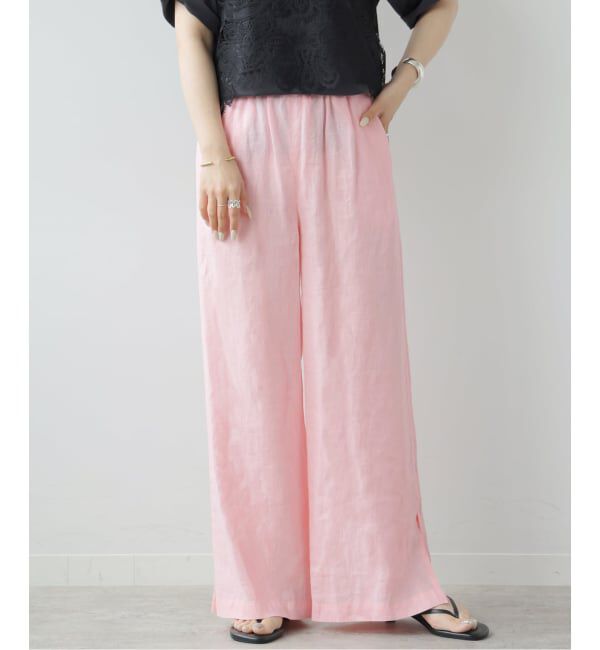 JOURNAL STANDARD relume「《追加8》麻スリットイージーパンツ」|その他|