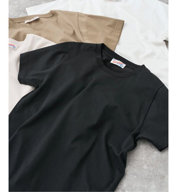 Spick and Span「汗染み防止ファインコットンTシャツ」|Tシャツ・カットソー|ブラック