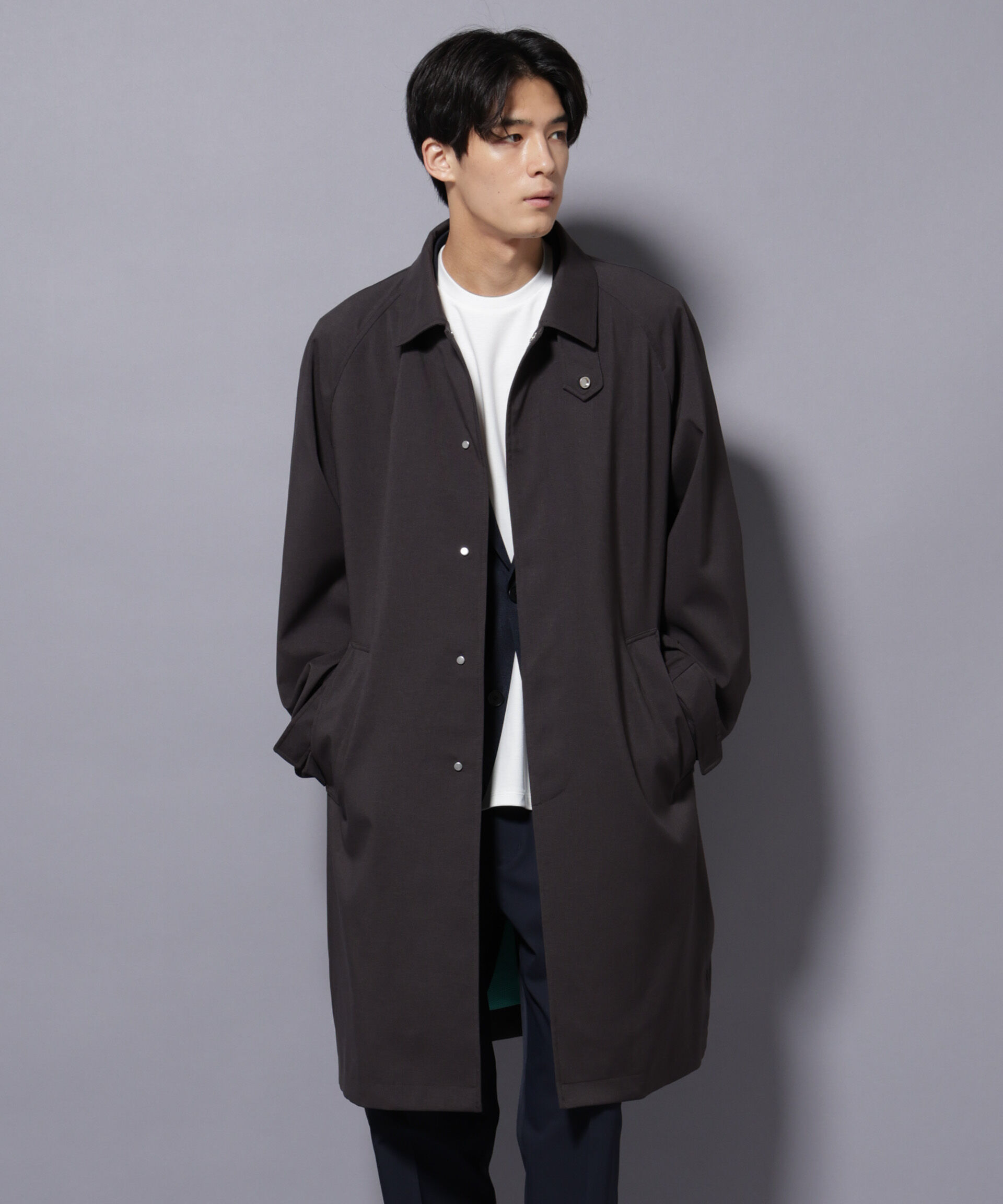 nano･universe「「RainComfortWear」ダントツ撥水透湿コーティングステンカラーコート」|その他|
