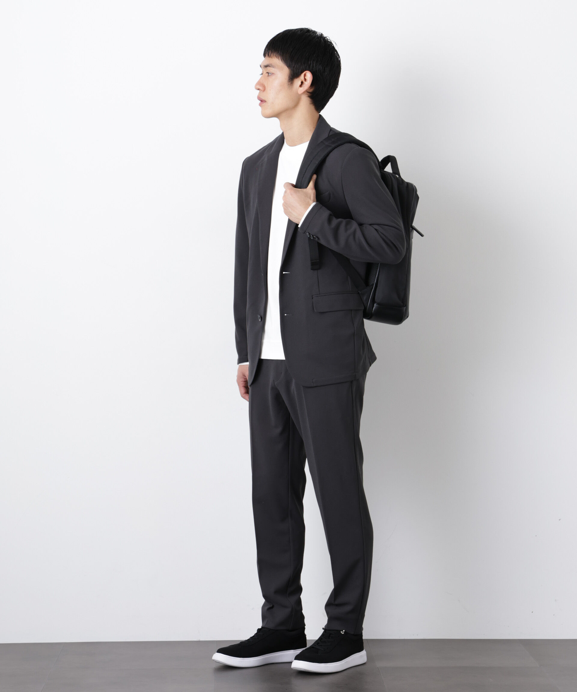NANO universe「『Begin 5月号掲載 XLサイズ追加』｢Damerino Pack｣for Jet Setter ブークレージャージセットアップ」|スーツ|