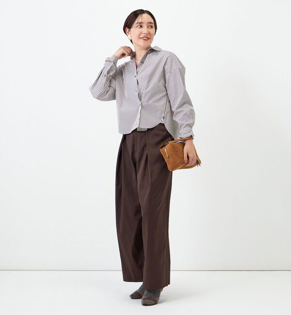 NOLLEY'S「ウォッシャブルMY STANDARDショートシャツ」|シャツ・ブラウス|
