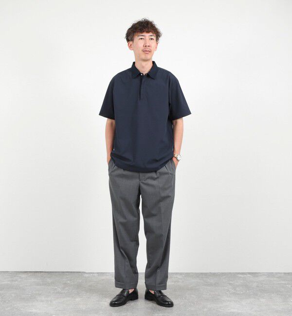 NOLLEY'S goodman「《ビジカジ対応》トリコットP/Oシャツ 26SS」|ポロシャツ|