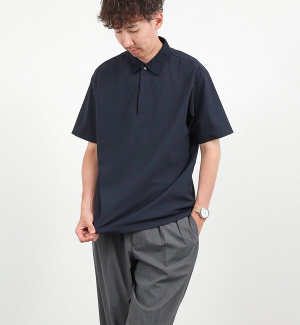 NOLLEY'S goodman「《ビジカジ対応》トリコットP/Oシャツ 26SS」|ポロシャツ|