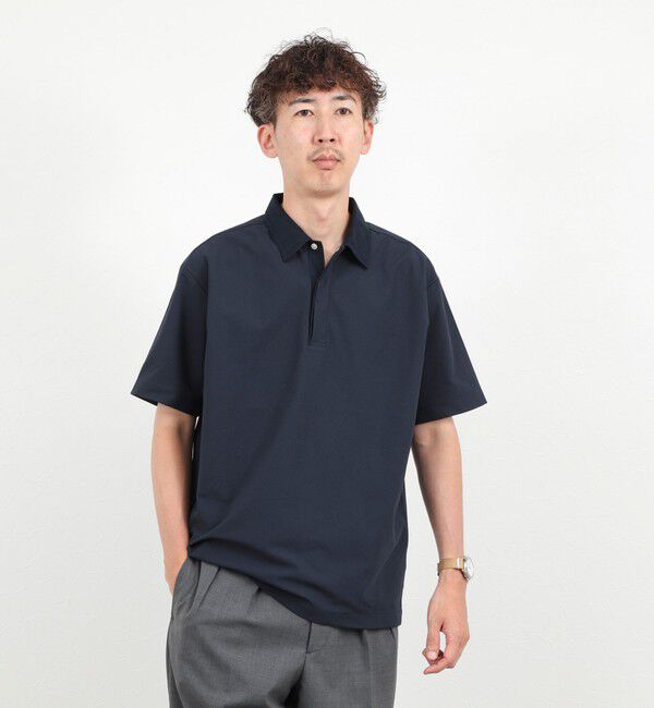 NOLLEY'S goodman「《ビジカジ対応》トリコットP/Oシャツ 26SS」|ポロシャツ|