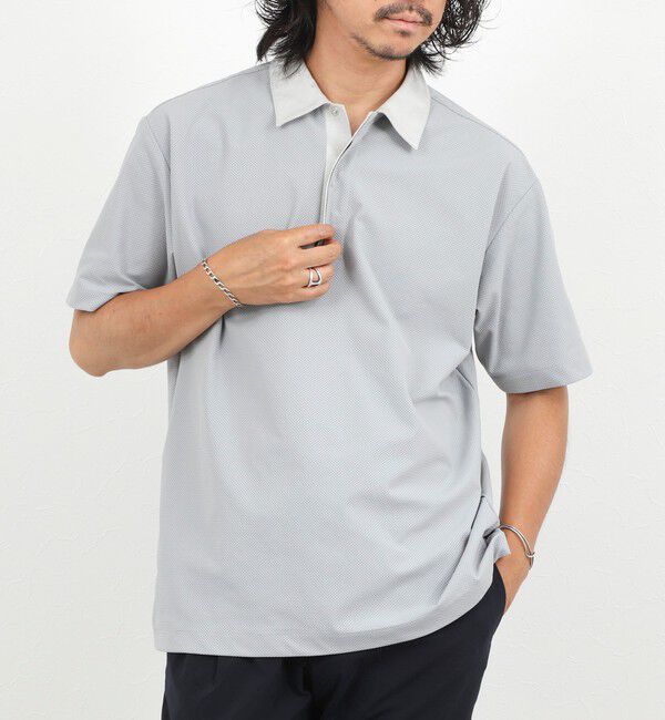NOLLEY'S goodman「《ビジカジ対応》トリコットP/Oシャツ 26SS」|ポロシャツ|