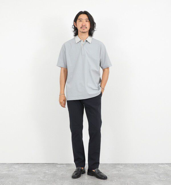 NOLLEY'S goodman「《ビジカジ対応》トリコットP/Oシャツ 26SS」|ポロシャツ|
