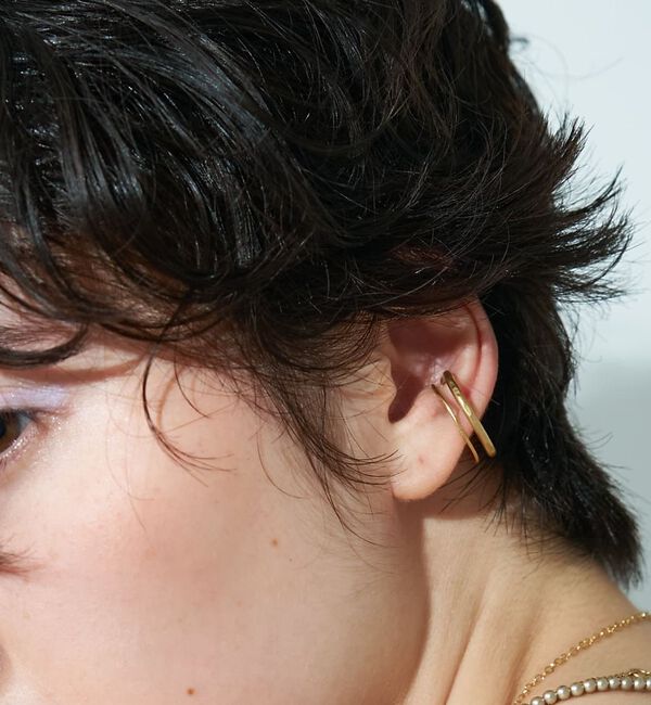 collex「【Ljud/ユード】イヤーカフ&リング ツインライン」|リング|