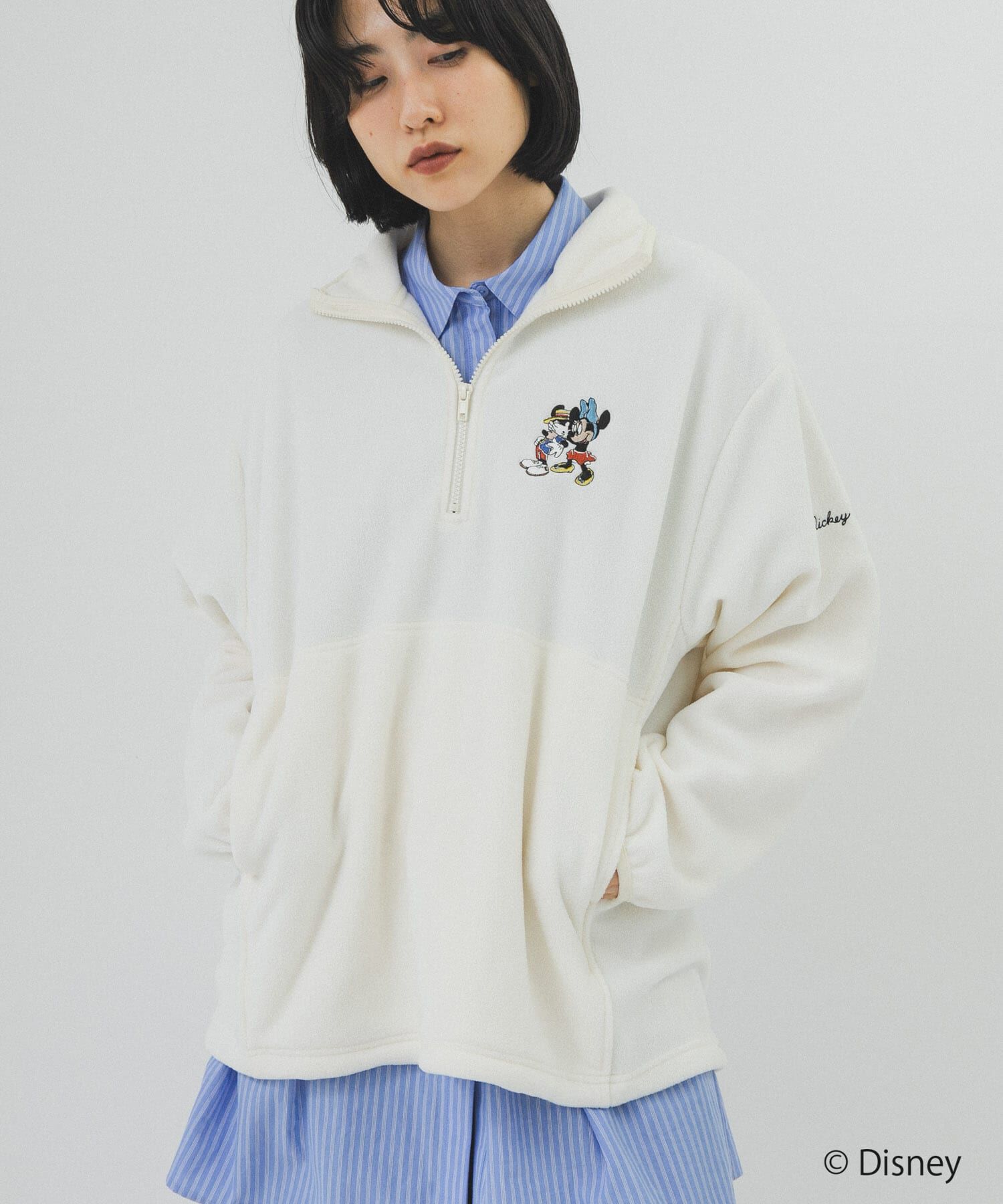  「別注/Disney/フリースカットソー」|Tシャツ・カットソー|