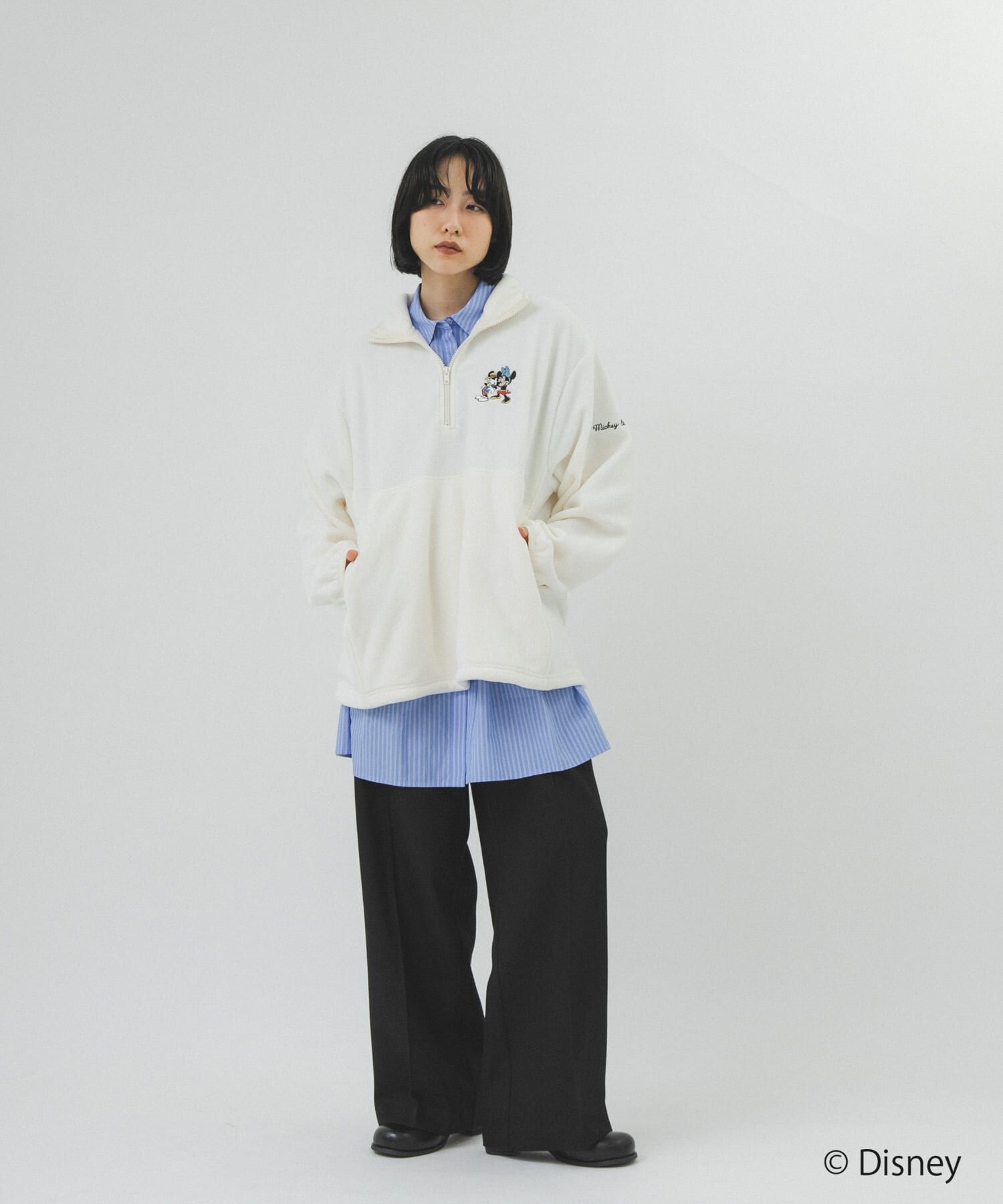  「別注/Disney/フリースカットソー」|Tシャツ・カットソー|