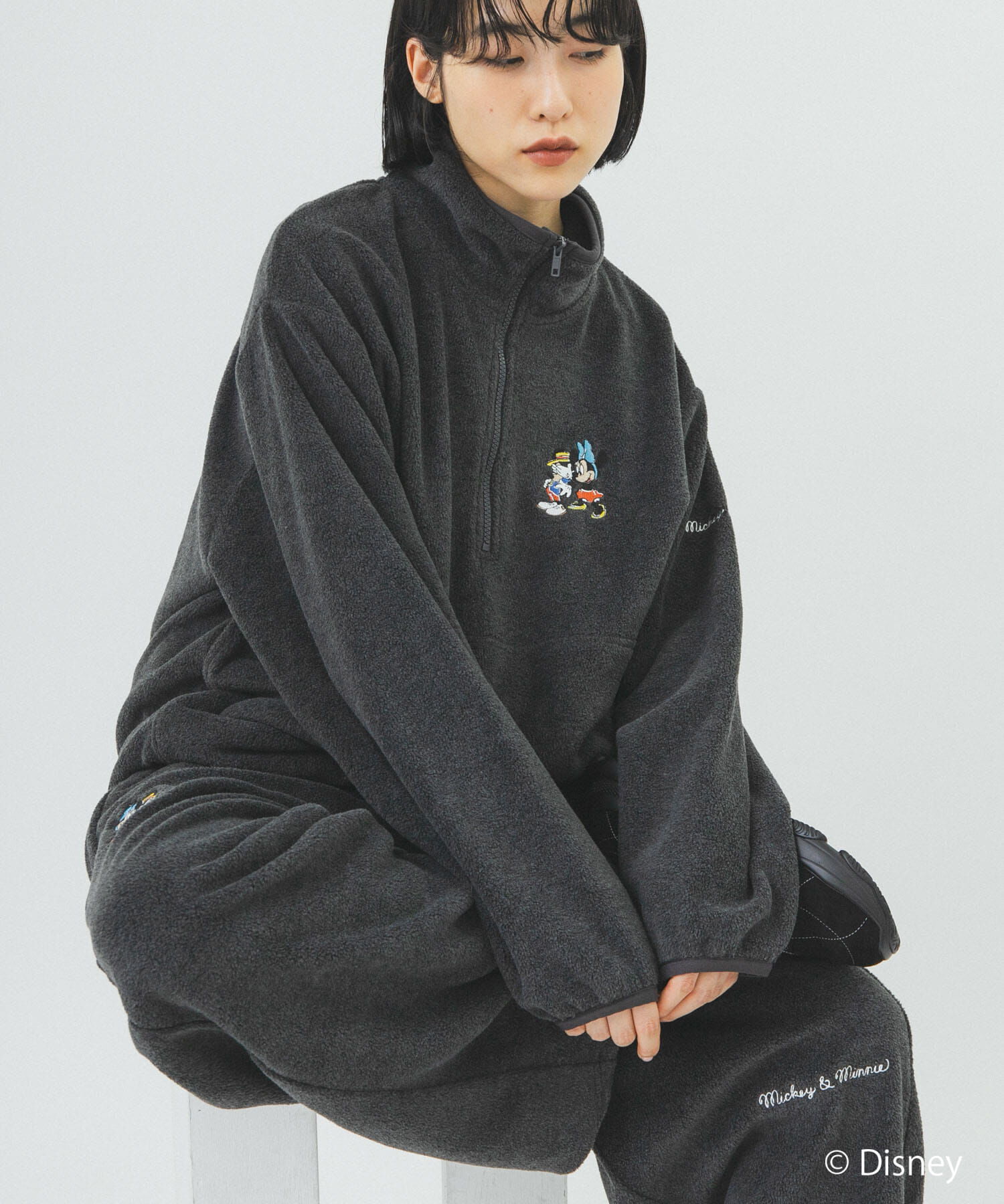  「別注/Disney/フリースカットソー」|Tシャツ・カットソー|
