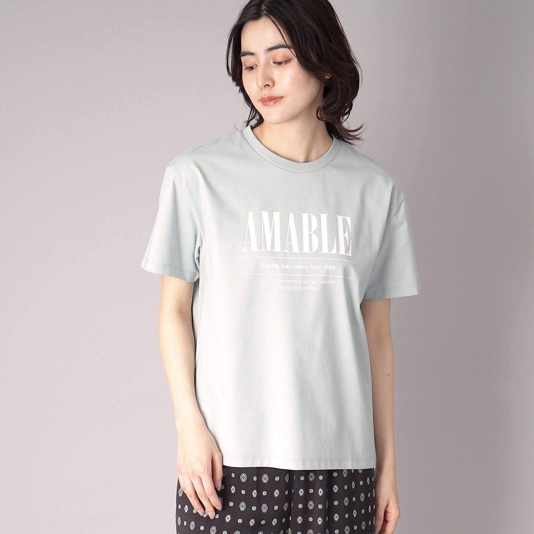 DRESSTERIOR「◆【接触冷感/UVカット】バックブリーズテックロゴTシャツ」|Tシャツ・カットソー|