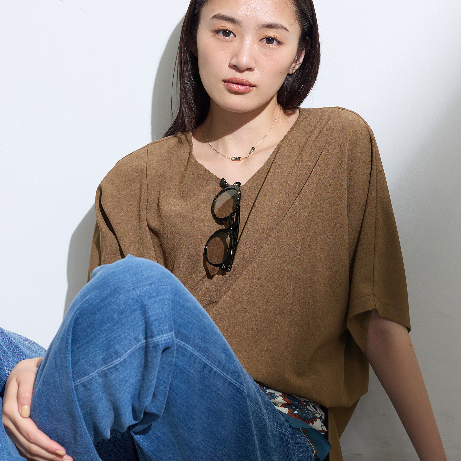 INDIVI「【着る日傘】ドルマントップス」|シャツ・ブラウス|