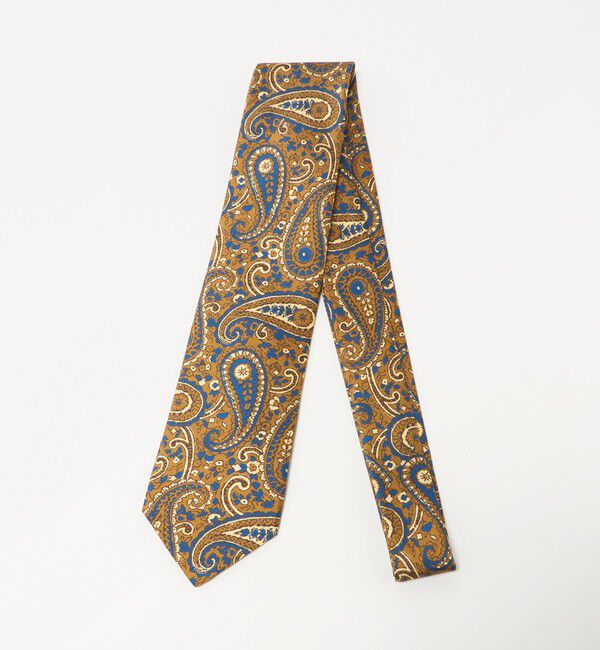 UNITED ARROWS green label relaxing「GLR 8.0cm ペイズリー2 ITALY ネクタイ」|ネクタイ・蝶ネクタイ|MD.BROWN