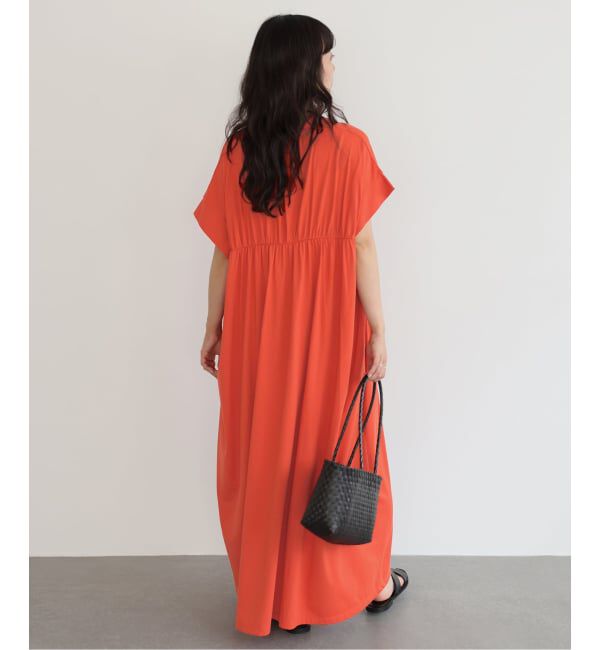 SLOBE IENA「《WEB・一部店舗限定カラーあり》スキッパーワンピース」|ワンピース|