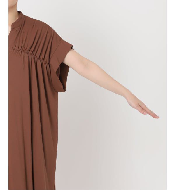 SLOBE IENA「《WEB・一部店舗限定カラーあり》スキッパーワンピース」|ワンピース|