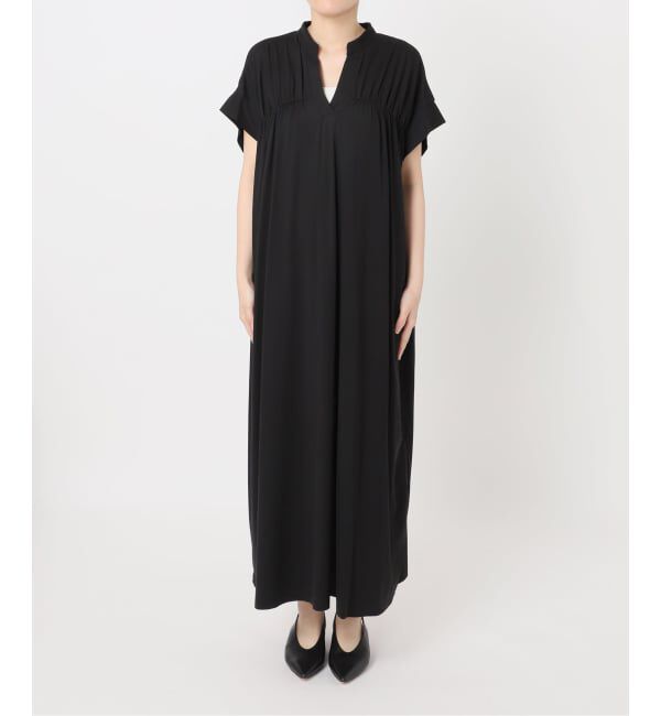 SLOBE IENA「《WEB・一部店舗限定カラーあり》スキッパーワンピース」|ワンピース|