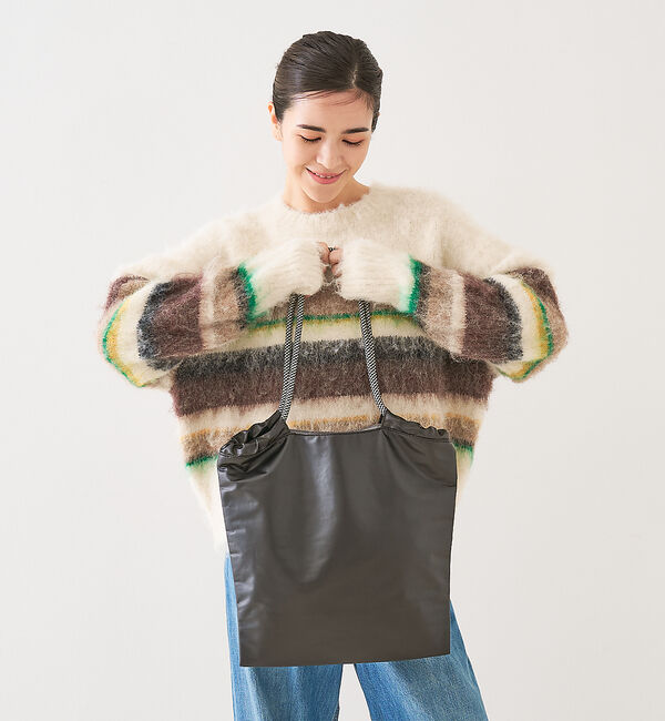 collex「【WEB限定】【CACHELLIE】コードハンドル メタリックトートバッグ」|トートバッグ|