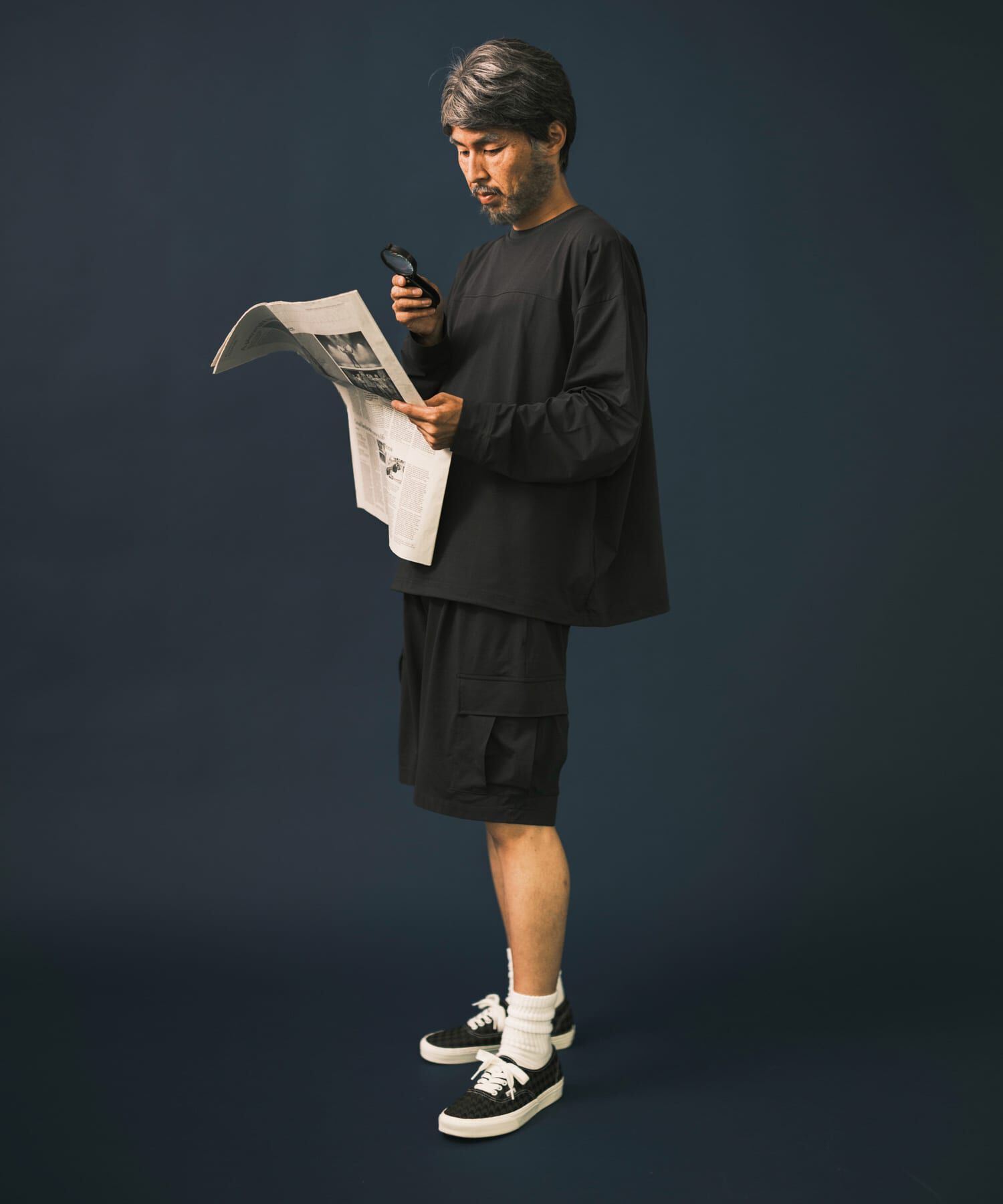 URBAN RESEARCH「Wide Dad　BREEZY TECH LONG-SLEEVE T-SHIRTS」|Tシャツ・カットソー|