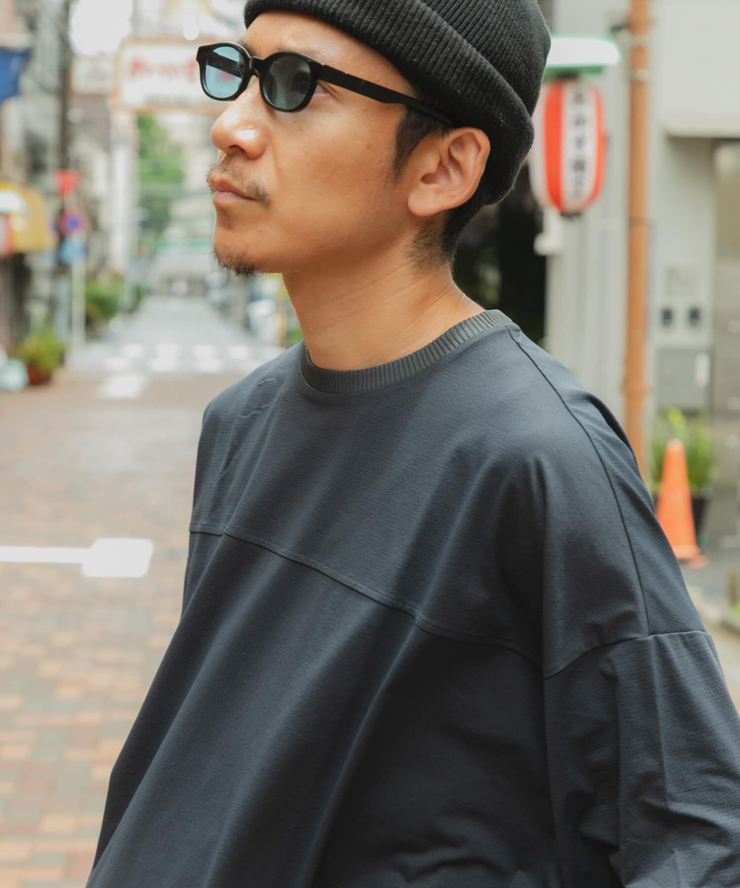 URBAN RESEARCH「Wide Dad　BREEZY TECH LONG-SLEEVE T-SHIRTS」|Tシャツ・カットソー|