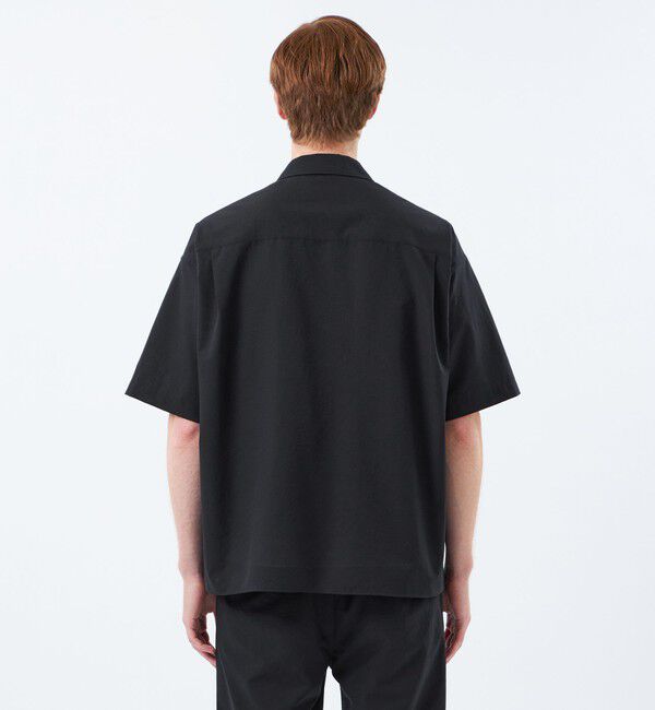 MACKINTOSH PHILOSOPHY「ジップアップ半袖シャツ COOLDOTSミニリップ」|シャツ・ブラウス|