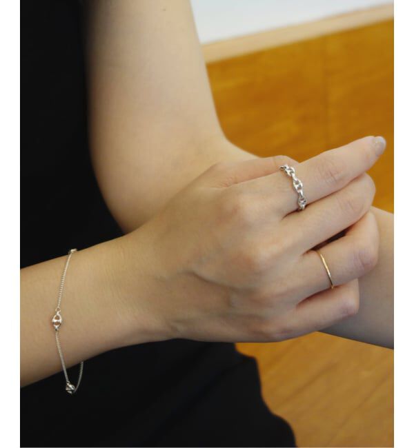 SLOBE IENA「《WEB限定サイズあり/予約》vebet/ベベット SLOBE別注 チェーンリング」|リング|