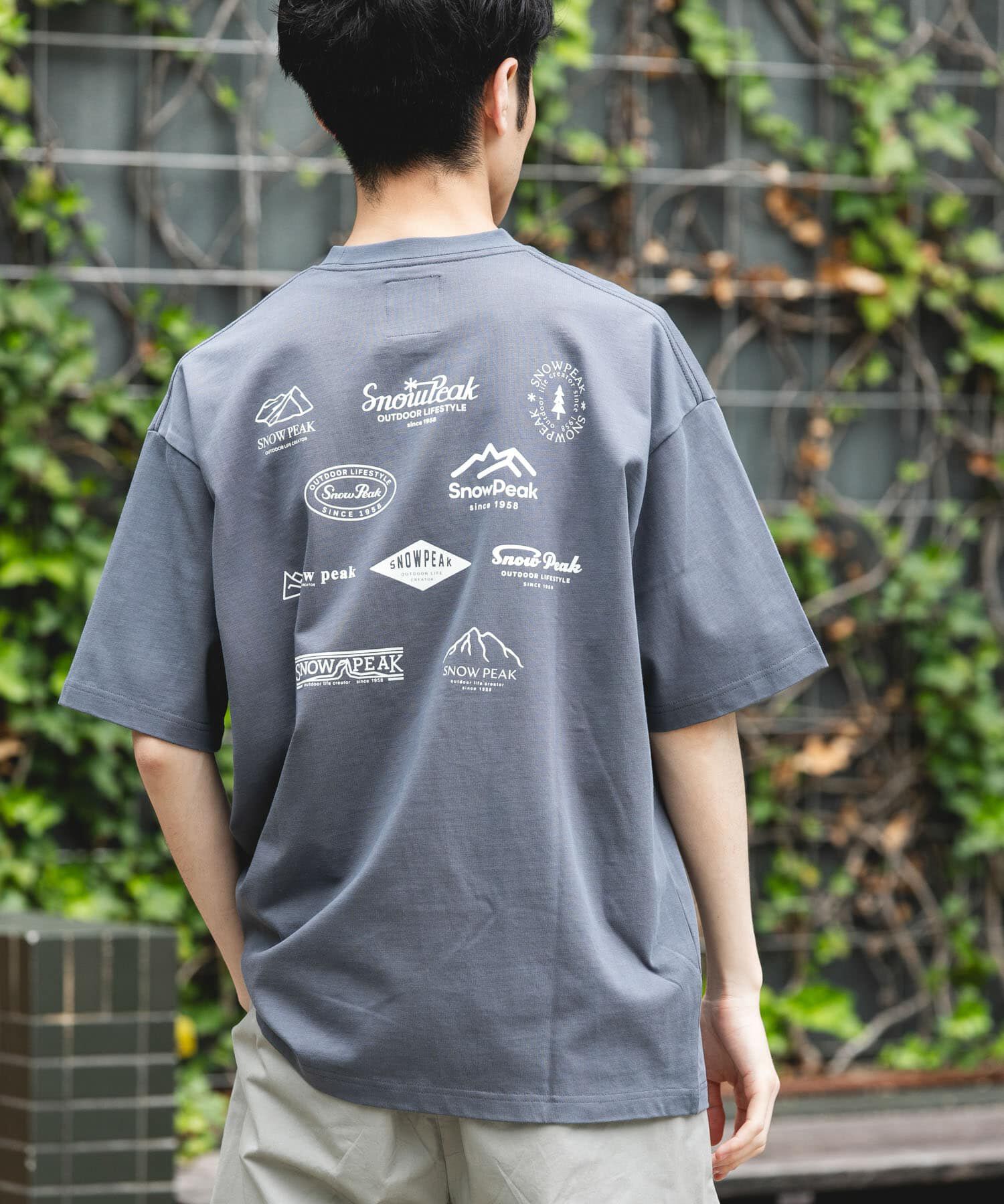 URBAN RESEARCH DOORS「『別注』Snow Peak Apparel&times;DOORS　PROTOARCHIVEPRINT T-SHIRTS」|Tシャツ・カットソー|