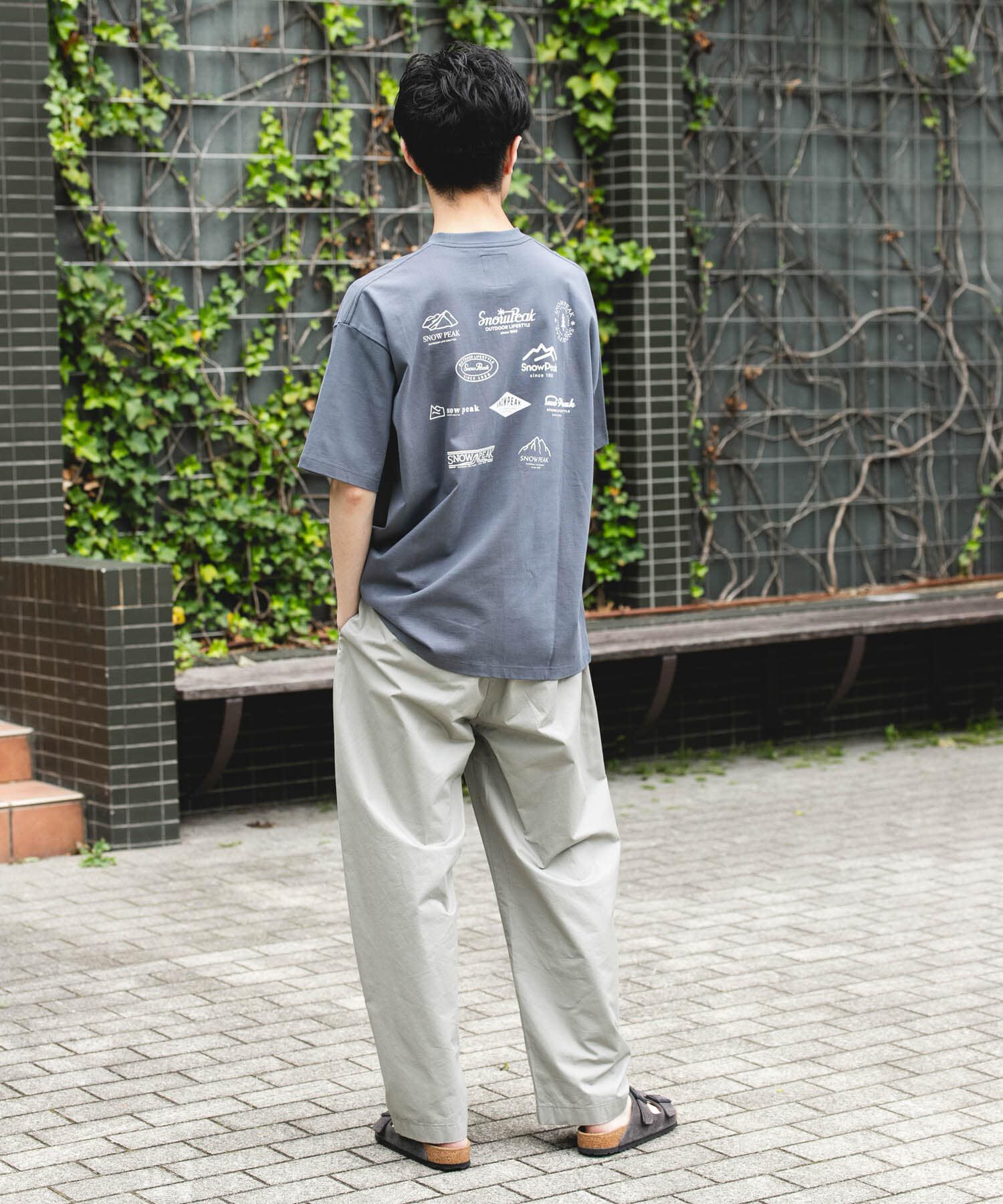 URBAN RESEARCH DOORS「『別注』Snow Peak Apparel&times;DOORS　PROTOARCHIVEPRINT T-SHIRTS」|Tシャツ・カットソー|