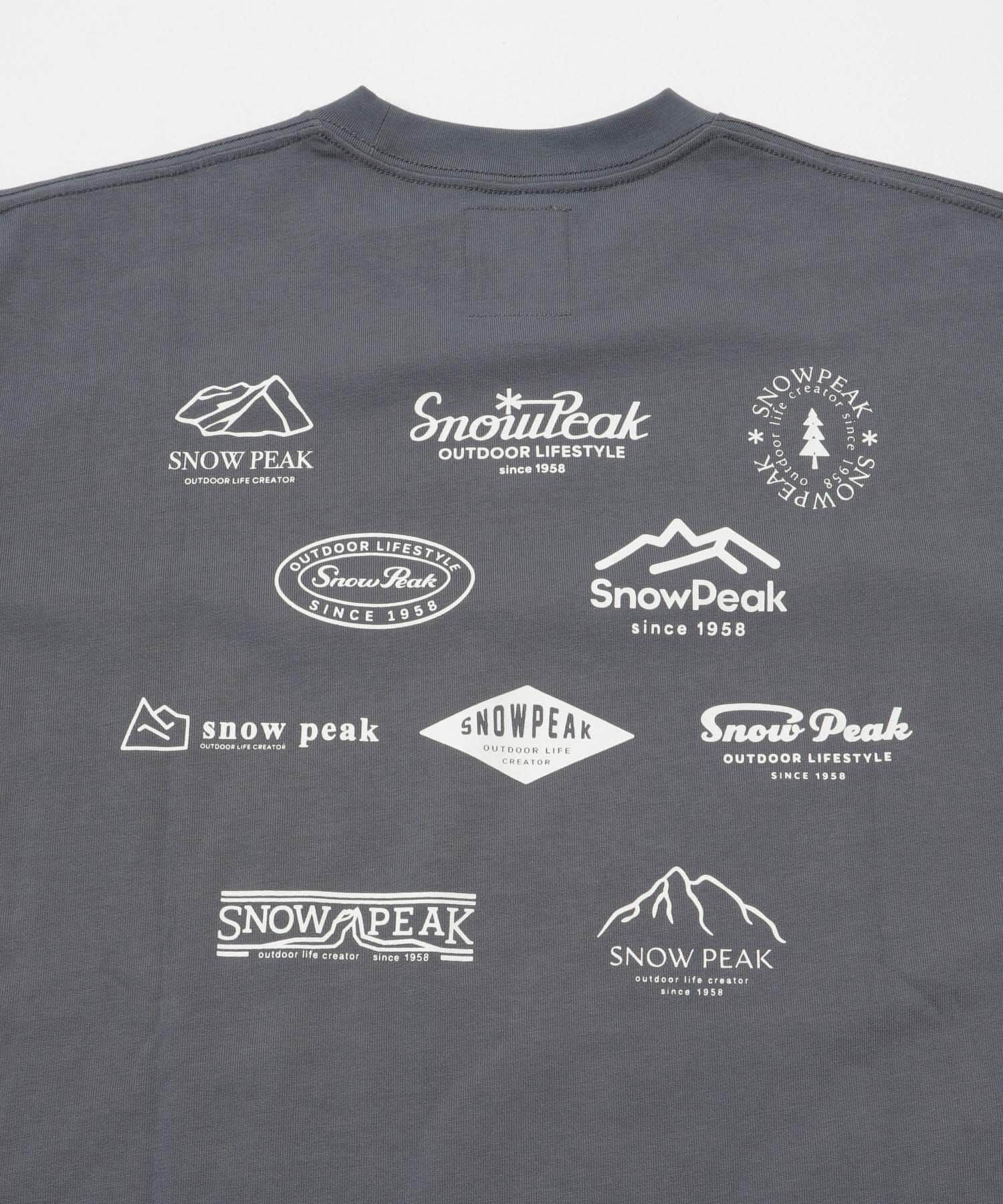 URBAN RESEARCH DOORS「『別注』Snow Peak Apparel&times;DOORS　PROTOARCHIVEPRINT T-SHIRTS」|Tシャツ・カットソー|
