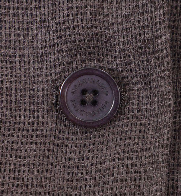 MACKINTOSH PHILOSOPHY「【UPTON JACKET(アップトン ジャケット)】リネンメッシュ」|テーラードジャケット|