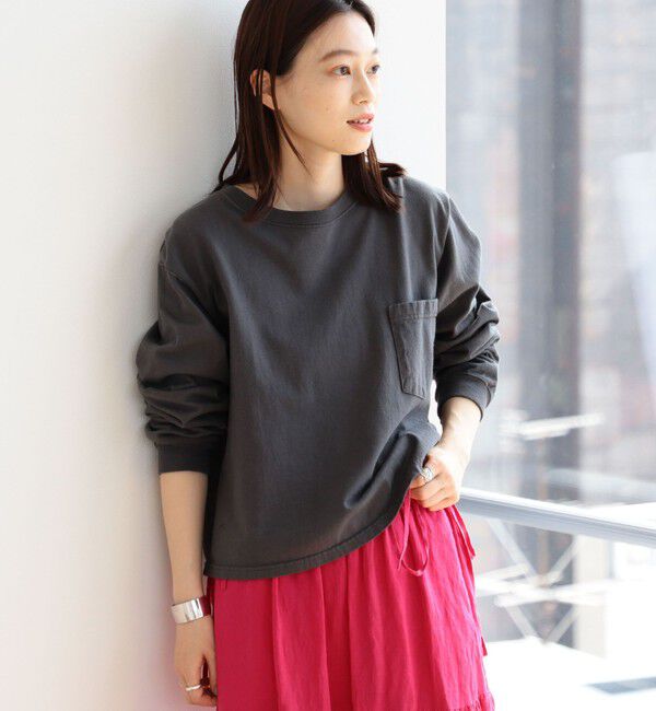 BEAMSBOY「Goodwear / カスタム ビッグ ロングスリーブ Tシャツ」|Tシャツ・カットソー|