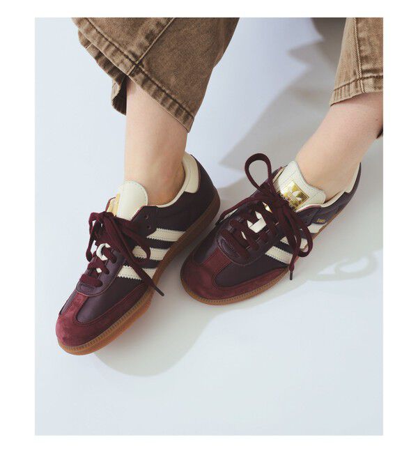 Ray BEAMS 「adidas / Samba OG」|スニーカー|MAROON