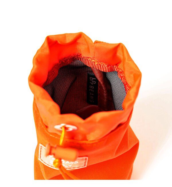 bPr BEAMS「【別注】STANDARD SUPPLY / ドローストリングチャームポーチ "BEAMS ORANGE"」|ポーチ|