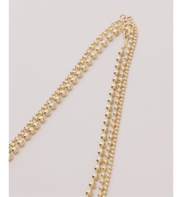 JOURNAL STANDARD relume「《追加》RELUME ボールチェーン3ボンセットN/L」|ネックレス|