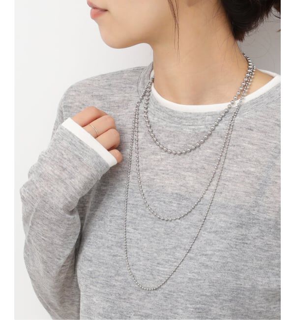 JOURNAL STANDARD relume「《追加》RELUME ボールチェーン3ボンセットN/L」|ネックレス|