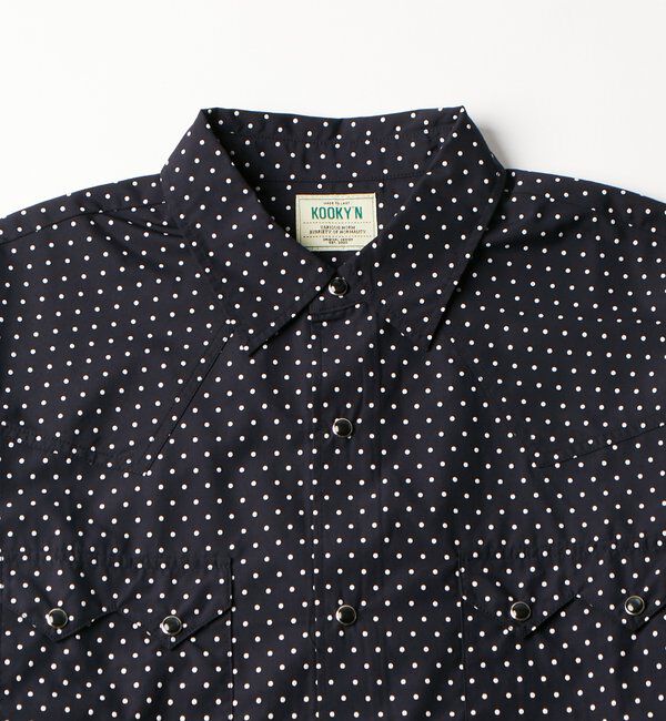  「【KOOKY'N】SCORPION DOT LSシャツ」|シャツ・ブラウス|