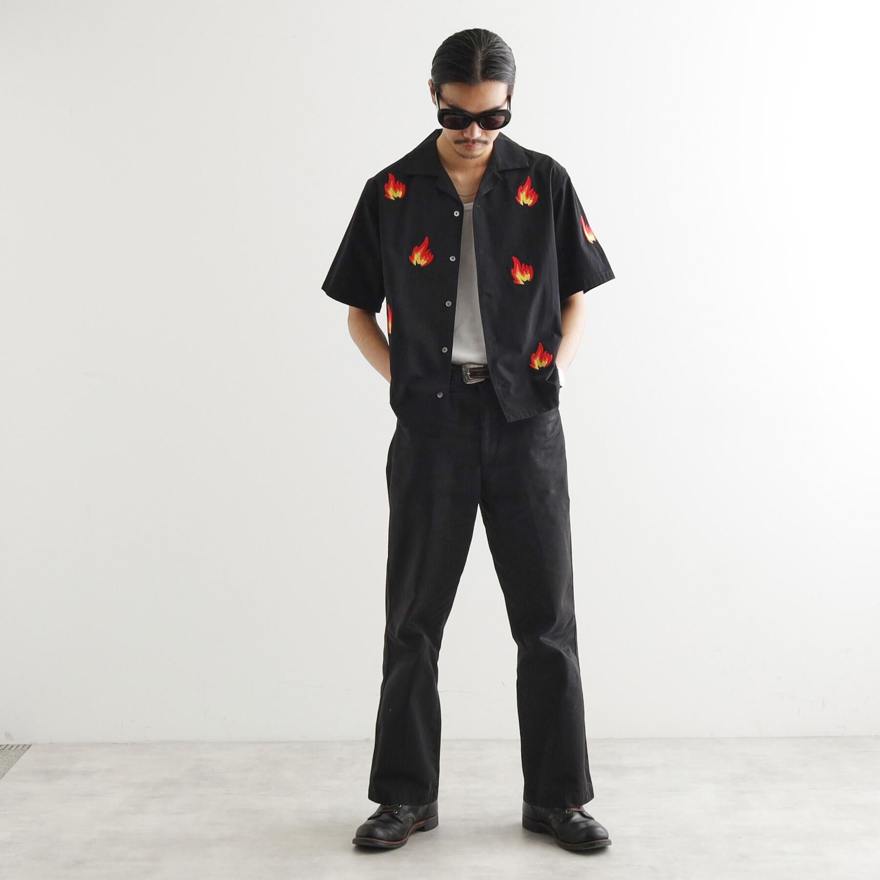 tk.TAKEO KIKUCHI「◆K&rsquo;PJT by AYUTA 『炎刺繍シャツ』」|シャツ・ブラウス|