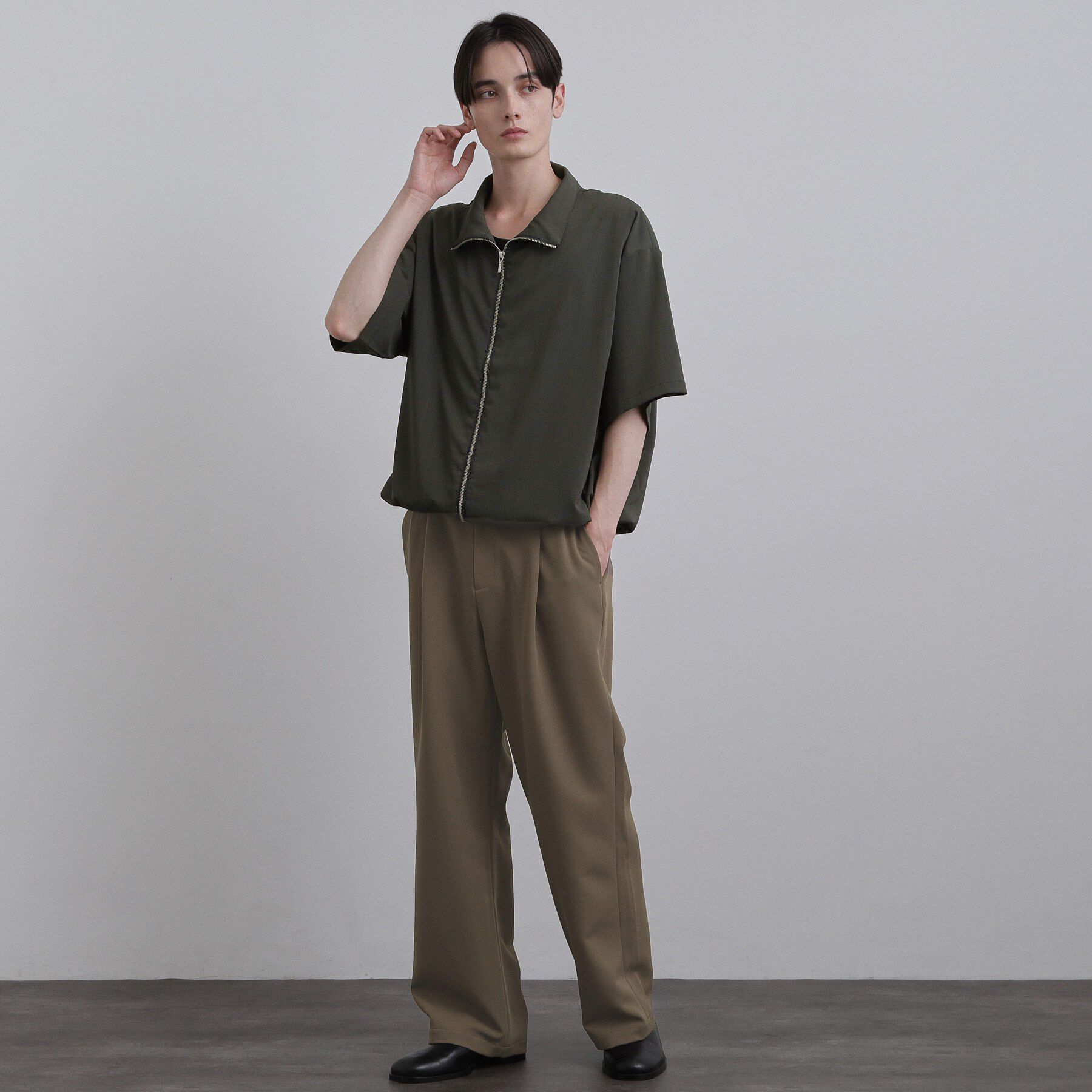 tk.TAKEO KIKUCHI「【360度ストレッチ】smart shiftシリーズ バレルシルエットパンツ」|その他|