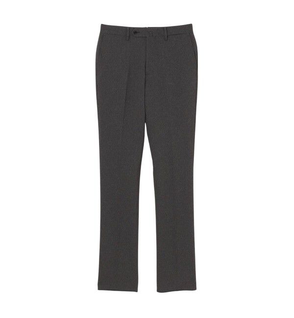 MACKINTOSH PHILOSOPHY「トロッター トラウザーズ ピンヘッドストレッチ」|スラックス|チャコールグレー