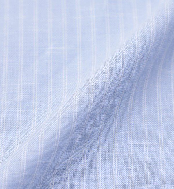 MACKINTOSH PHILOSOPHY「リネンミックスバンドカラーブラウス」|シャツ・ブラウス|