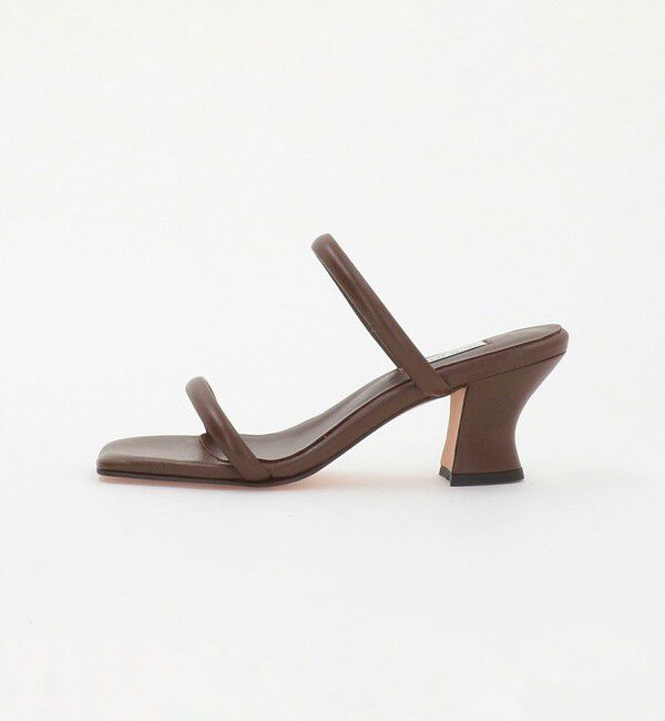 UNITED ARROWS「2ライン ミュール/サンダル」|サンダル|DK.BROWN