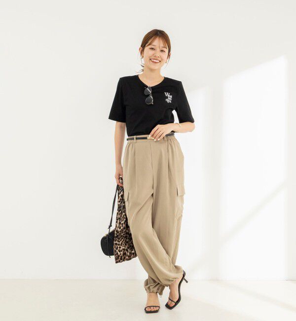 NOLLEY'S「《セットアップ対応》ウォッシャブルサンドウォッシュカーゴパンツ」|カーゴ|