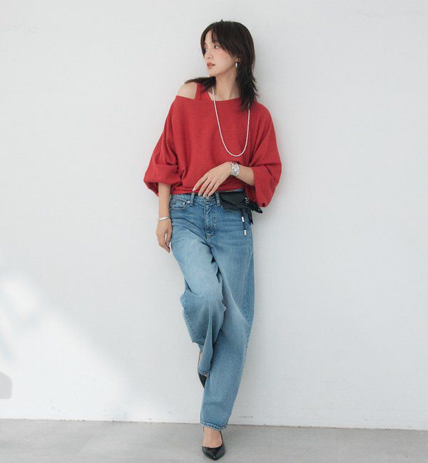 「予約【A・MONN】【セット着用可】tank KNIT」|ニット・セーター|