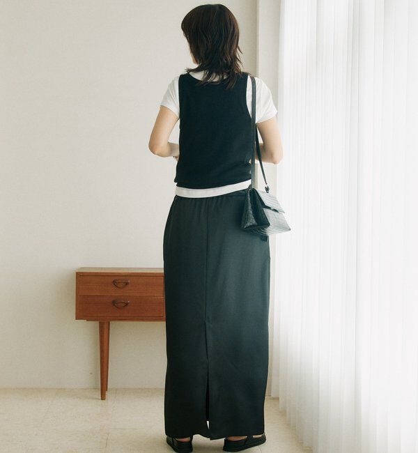  「予約【A・MONN】【セット着用可】tank KNIT」|ニット・セーター|