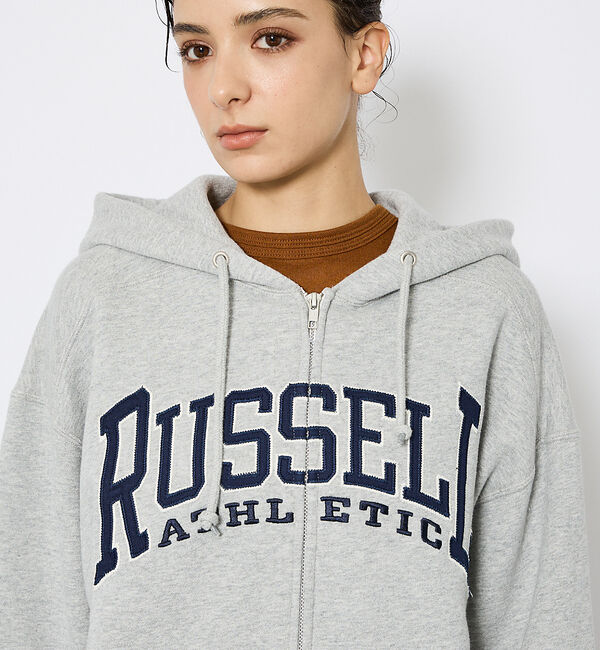 ABAHOUSE「【RUSSELL ATHLETIC/ラッセル アスレチック】フロントロゴスウェッ」|パーカー|