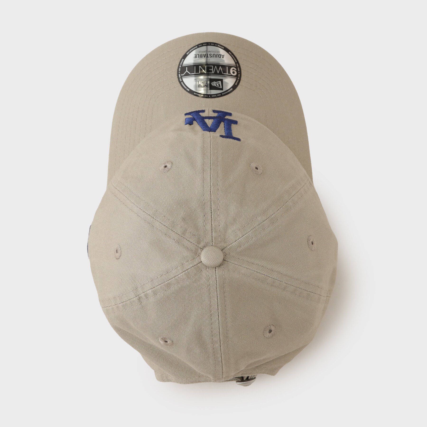 tk.TAKEO KIKUCHI「【NEW ERA】9TWENTY ロサンゼルス・ドジャース ウォッシュドコットン ペブル &times; ブルー」|キャップ・キャスケット|