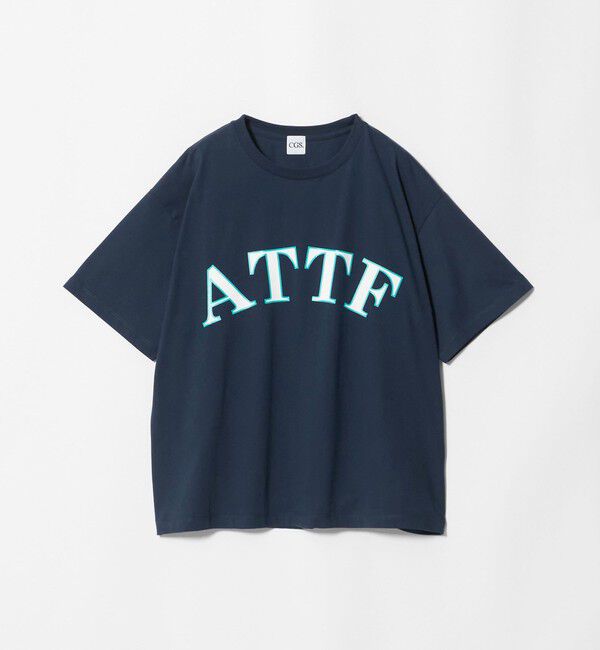 California General Store「＜ATTF &times; CGS.＞LOGO Tシャツ」|Tシャツ・カットソー|NAVY