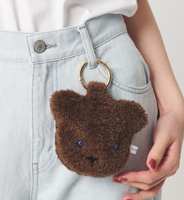 BEAUTY&YOUTH UNITED ARROWS「【WEB限定】＜Hashibami＞ぬいぐるみ チャーム」|ポーチ|DK.BROWN